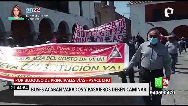 Paro agrario: carreteras bloqueadas y ataques a vehículos en varias partes del país