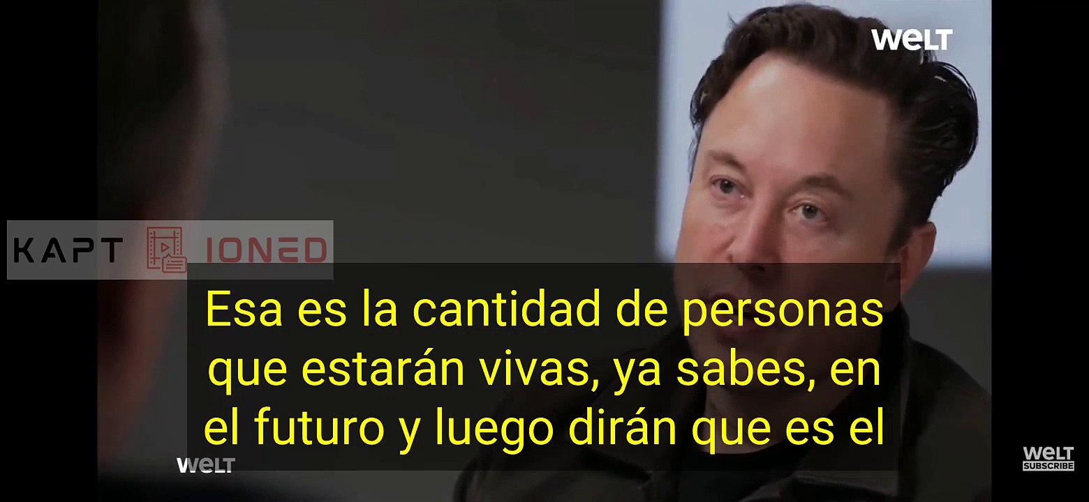 Elon Musk vuelve a hacer sonar la alarma por la despoblación