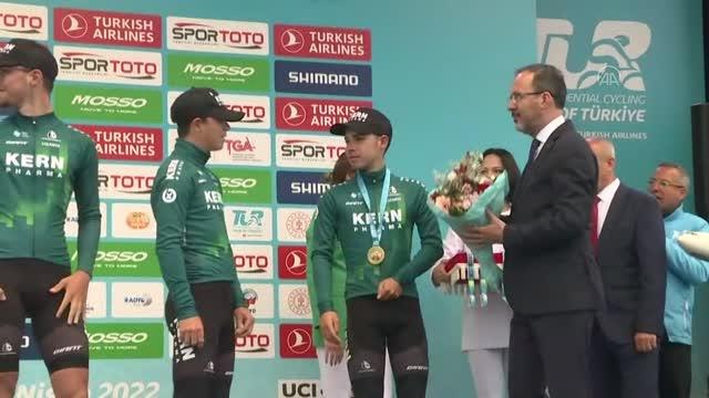 57. Cumhurbaşkanlığı Türkiye Bisiklet Turu'nda madalyalar sahibini buldu