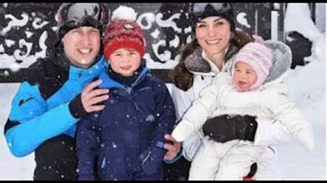 Kate Middleton et le prince William manquent la visite de Harry alors que Cambridges dévale les pist
