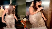 Tara Sutaria  के   Hot Look ने Ranbir- Alia की Reception Party में मचाया धमाल, Viral Video|FilmiBeat