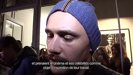 James Franco s'expose à Paris