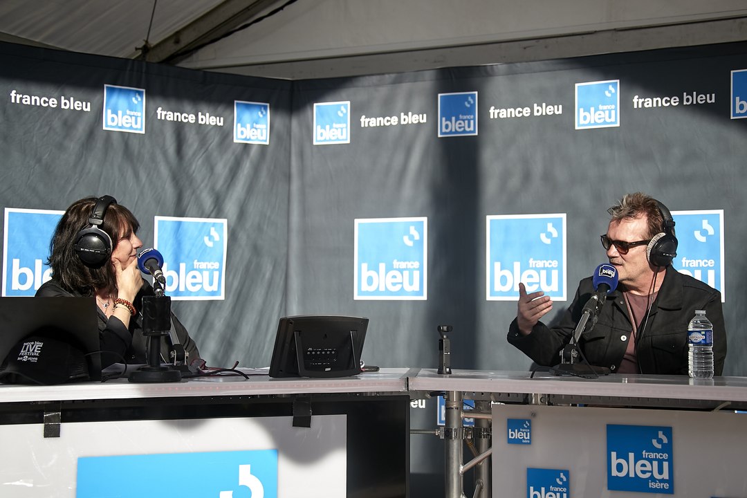 France Bleu Live Festival : Axel Bauer dans les studios de France Bleu Isère aux 2 Alpes