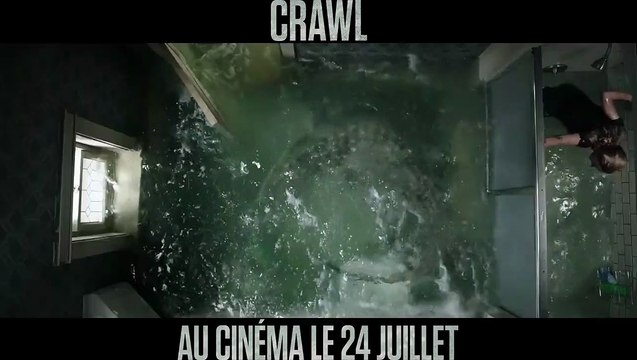 Crawl EXTRAIT VO L'alligator attaque
