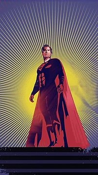 Justice League - Affiche animée Superman