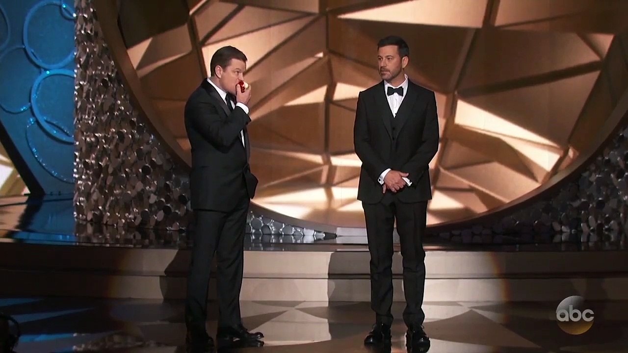 Matt Damon / Jimmy Kimmel : La querelle continue aux Emmy Awards