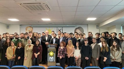 İYİ Partililerden gençlik kollarında görevli Alp Emeç'in tutuklanmasına tepki