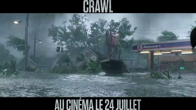 Crawl EXTRAIT VO En pleine tempête