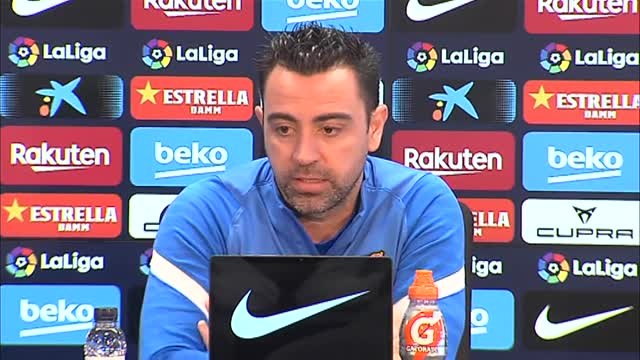 Xavi: Tenemos que seguir creyendo en lo que estamos haciendo