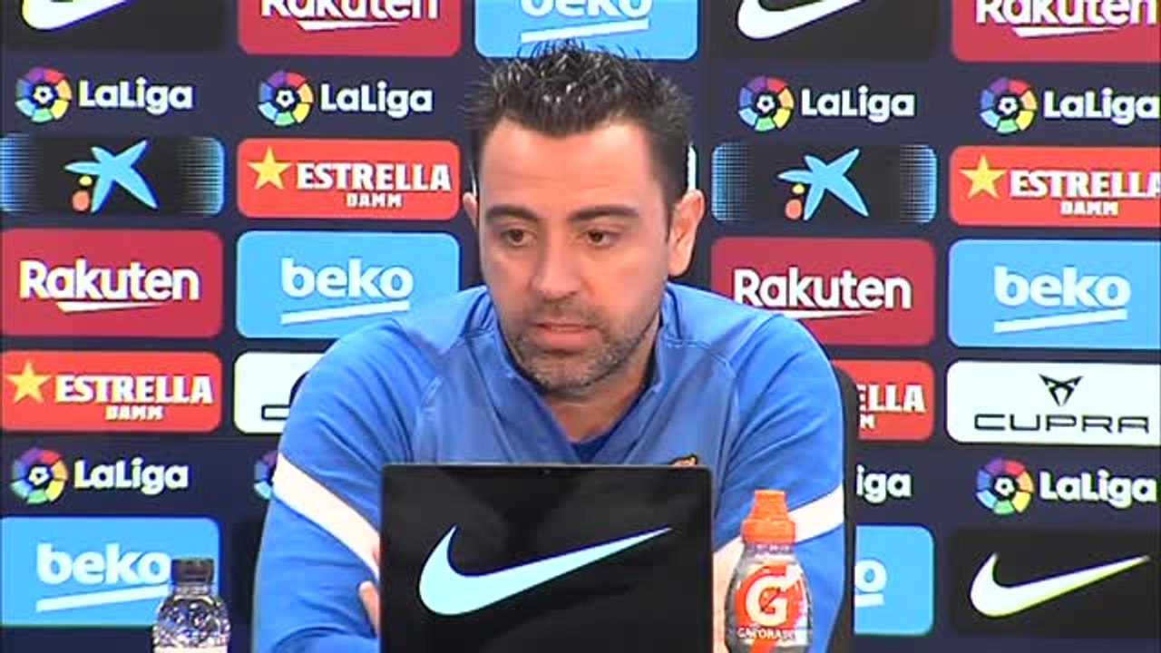 Xavi: "Tenemos que seguir creyendo en lo que estamos haciendo"