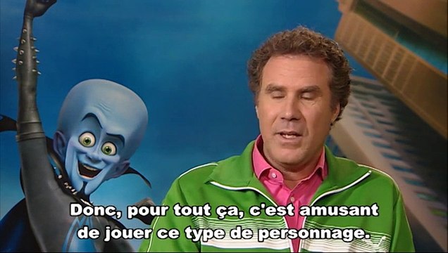 Will Ferrell, Tom McGrath, Kad Merad, Géraldine Nakache Interview : Megamind