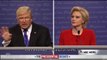 Alec Baldwin et Kate McKinnon imitent Donald Trump et Hillary Clinton