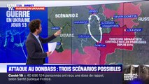 Guerre en Ukraine: quels sont les différents scénarios possibles de l'attaque militaire russe attendue dans le Donbass ?