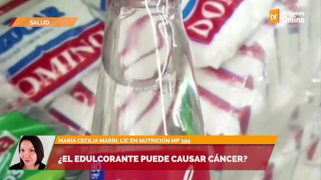 ¿El edulcorante puede causar cáncer ?