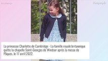 Charlotte de Cambridge : La fille de Kate et William agacée à la messe de Pâques, sa toute première