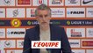Dall'Oglio : « Pas un bon résultat, pas un beau spectacle » - Foot - L1 - Montpellier