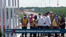 Presiden Resmikan Jalur Lingkar Utara