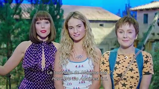 Mamma Mia: Here We Go Again! BONUS VO Fin de tournage