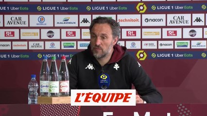 Tavenot : « Je suis triste pour tout le monde » - Foot - L1 - Metz