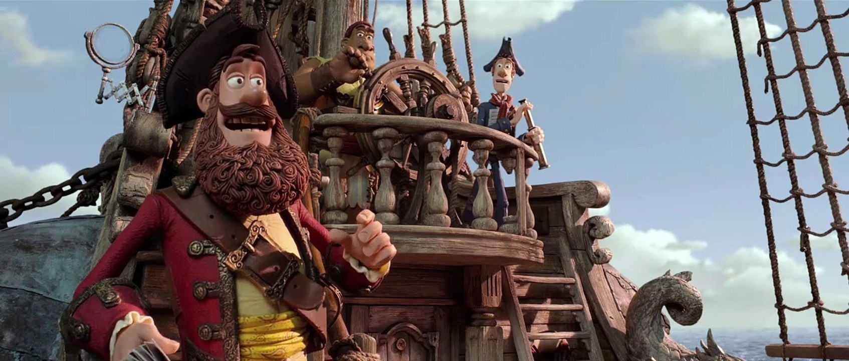 Les Pirates ! Bons à rien, Mauvais en tout Extrait vidéo (4) VF