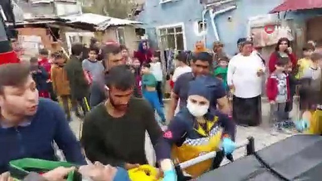 Çöp toplarken uçuruma yuvarlandı