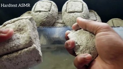 Soft Grainy Pure Cement Water Crumble Soothing Cr: Hardtest ASMR