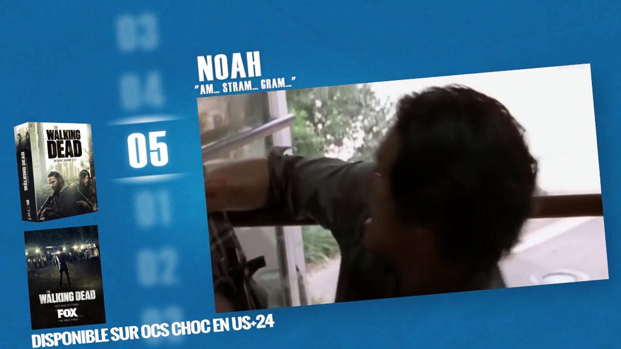 Les morts les plus choquantes dans "The Walking Dead"