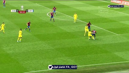 هدف تشيلسى الأول ضد كريستال بالاس