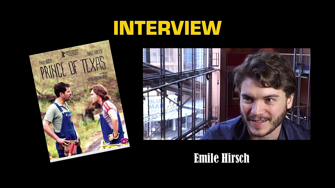 Emile Hirsch, d'"Into The Wild" à "Prince of Texas"...