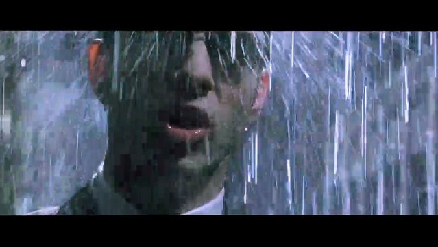 Le mash-up des scènes sous la pluie...