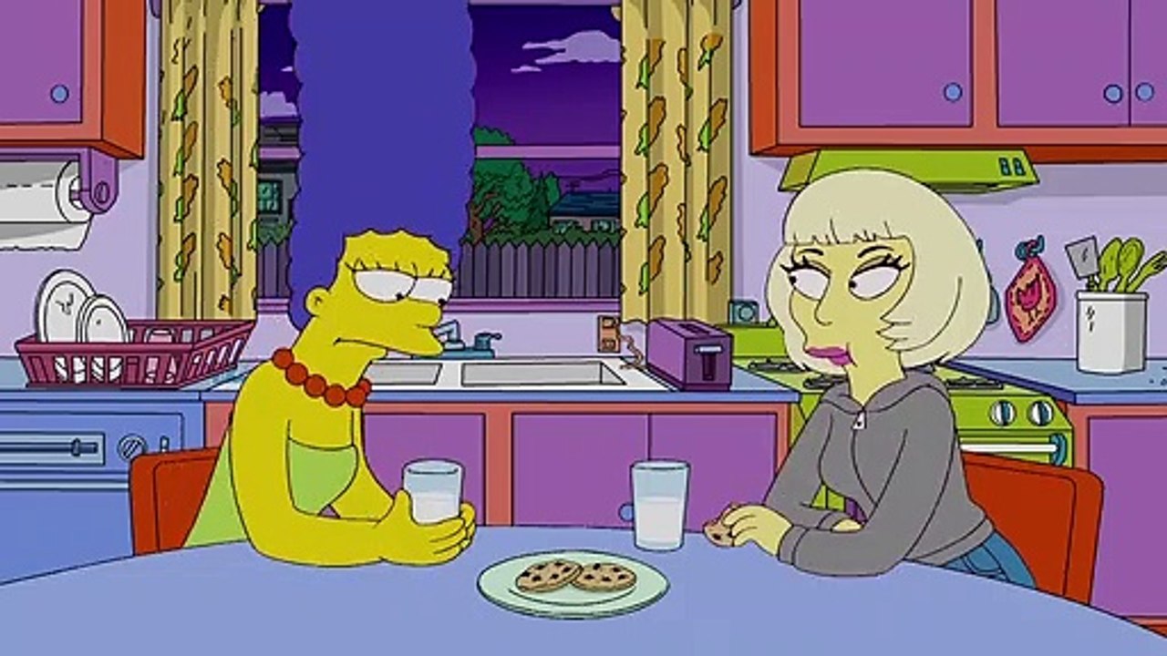 La doublage de Lady Gaga dans un épisode des "Simpson"