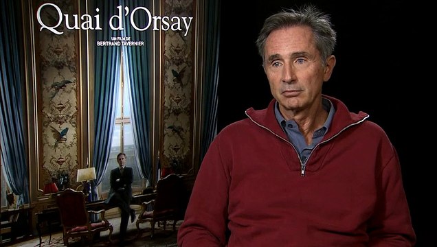 Bertrand Tavernier et Thierry Lhermitte : de la bande-dessinée au film Quai d'Orsay