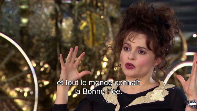 Cendrillon - MAKING OF VOST Helena Bonham Carter interprète la Marraine