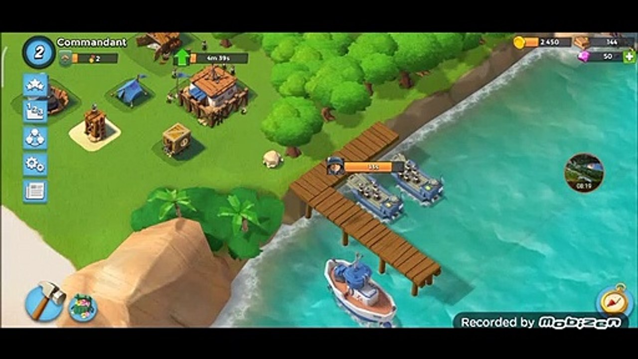 JE DÉCOUVRE LE JEUX VIDÉO BOOM BEACH