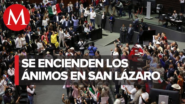 Entre gritos, inicia sesión para discutir reforma eléctrica en Cámara de Diputados