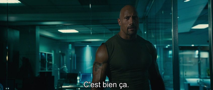 Furious 7 - EXTRAIT VOST Hobbs découvre Shaw dans son bureau