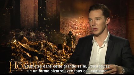 Benedict Cumberbatch, le dragon du "Hobbit"