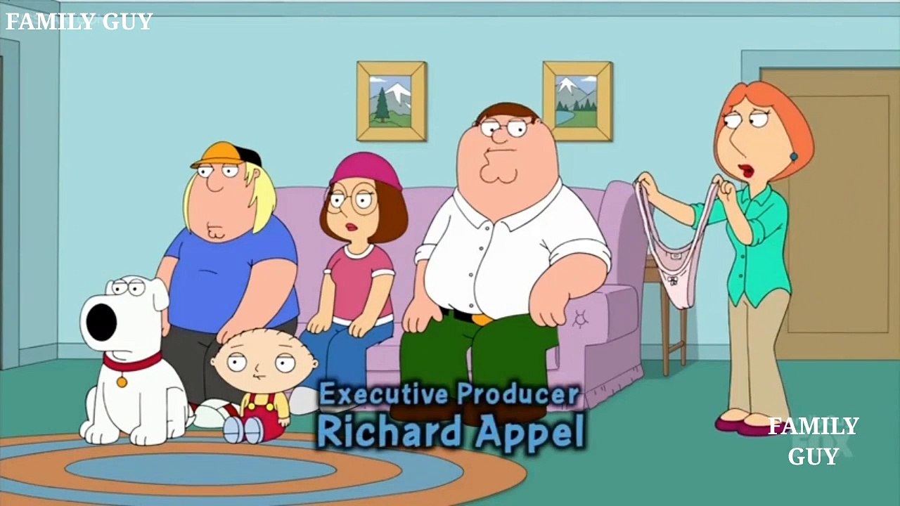 Lois underwear stretched by Peter Griffin's group. Family guy
