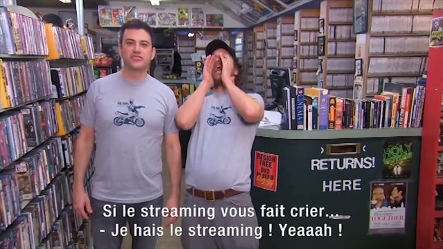Matthew McConaughey et Jimmy Kimmel sauvent un vidéoclub