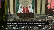 teleSUR Noticias 14:30 17-04: Inicia debate de reforma energética en México
