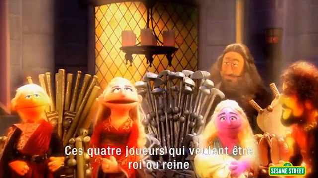Sesame Street parodie Game Of Thrones