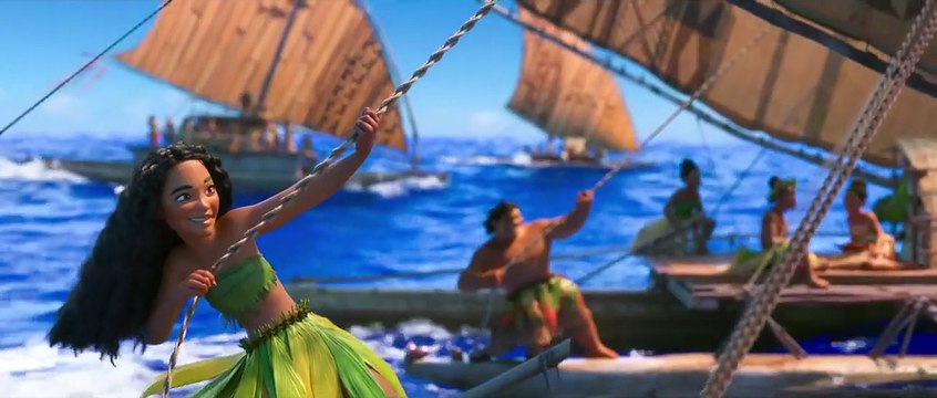 Vaiana - EXTRAIT VF Les ancêtres de Vaiana interprètent L’explorateur
