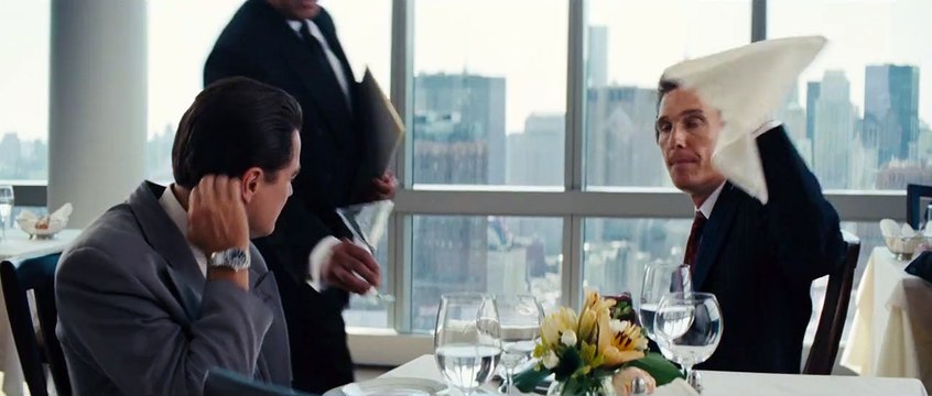 Le loup de Wall Street Premier jour à Wall Street