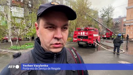 Cinco mortos em vários ataques a Kharkiv