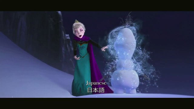 La Reine des neiges - EXTRAIT Libérée, Délivrée, en 25 langues