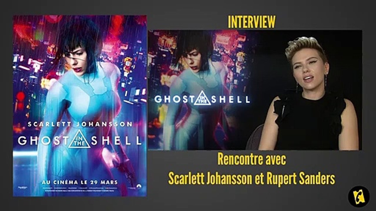 Ghost In The Shell : "Scarlett Johansson est sexy même en faisant la vaisselle !"