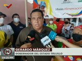 Gob. Gerardo Márquez entrega cocina e insumos a Casa de Alimentación en el municipio Valera