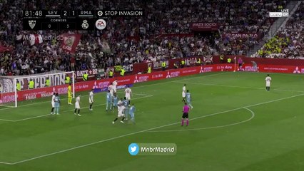 هدف ريال مدريد الثانى ضد إشبيلية