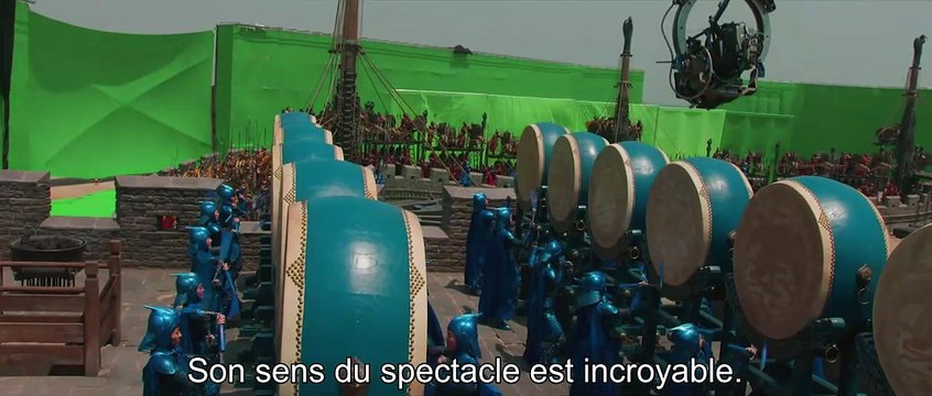 La Grande Muraille BONUS VO Travailler avec Zhang Yimou