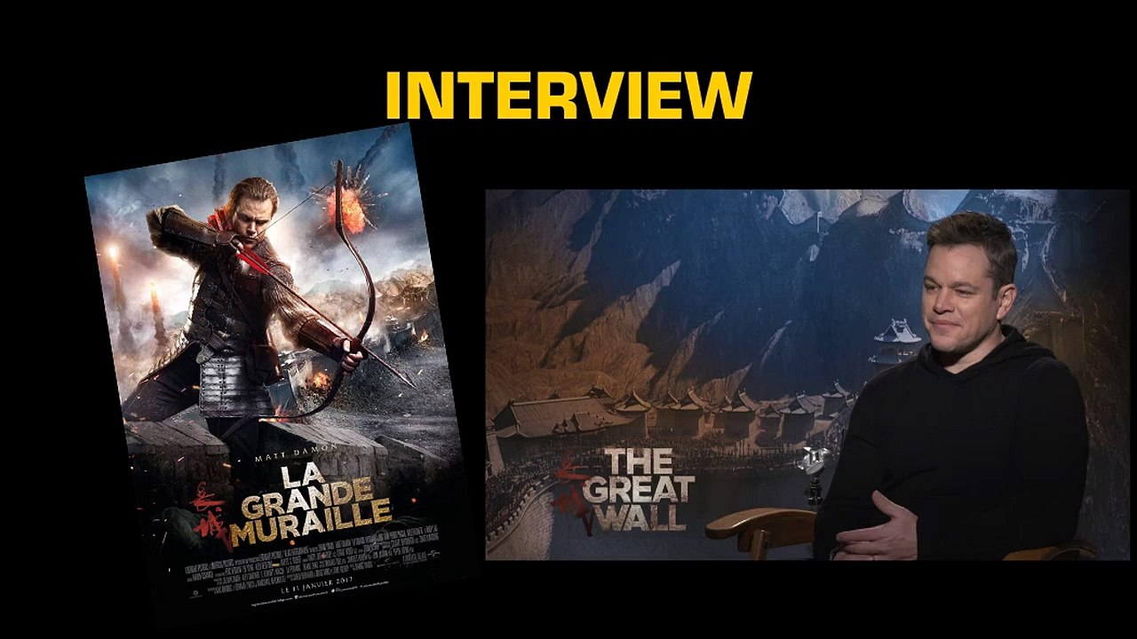 La Grande Muraille : "C'est la production la plus impressionnante de ma carrière"